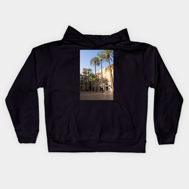 Alicante street. Kids Hoodie by sma1050